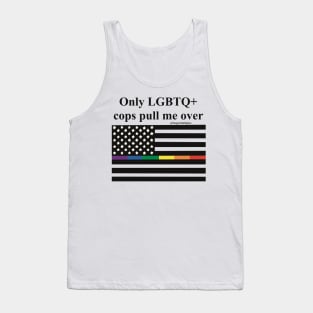 LGBTQ+ bumper sticker Tank Top